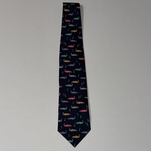 ALYNN NECKWARE MENS ALLIGATORS TIE - Picture 1 of 6